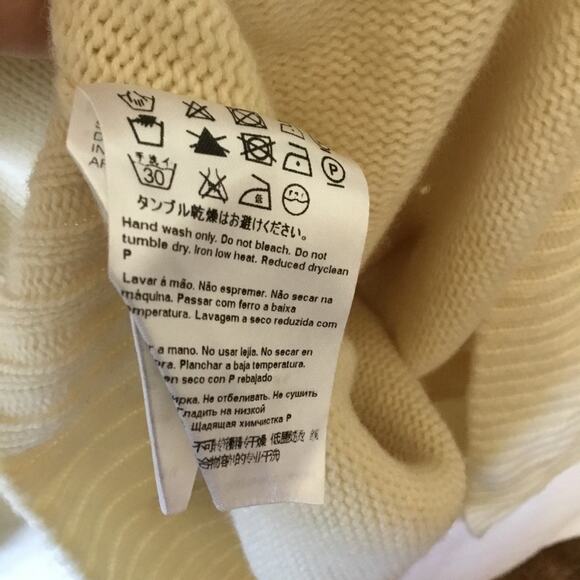 Escada Beige Wool Long Button Cardigan - Picture 14 of 15